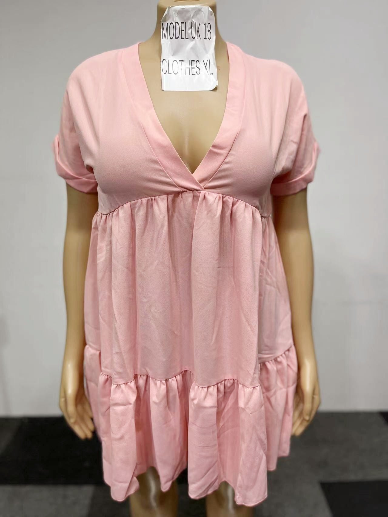 STARBELLA WOMEN'S BASIC SMOCK DRESS