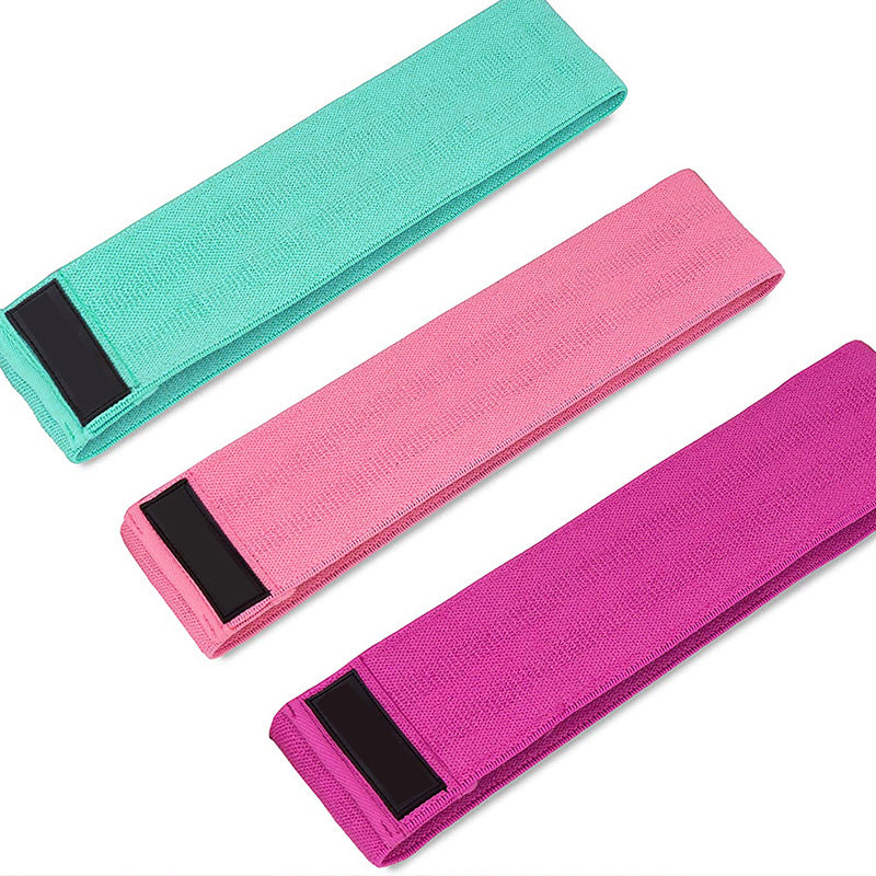 Women Hip Strength Training Fabric Resistance Bands, Home Fitness Hip Circle Wide