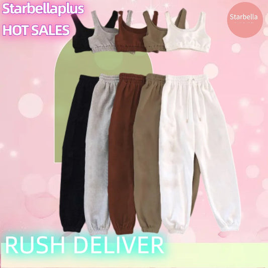 HOT SALES JERSEY VEST AND ELASTICATED WAISTBAND  JOGGER SETS